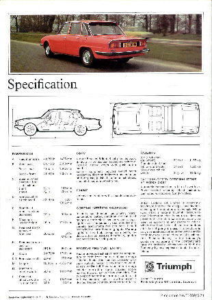 Triumph 2500 PI UK  (R&uuml;ckseite)